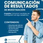 COMUNICACIÓN DE RESULTADOS DE INVESTIGACIÓN